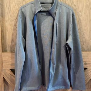 UNTUCKit Men’s Full Zip Jacket - Gray